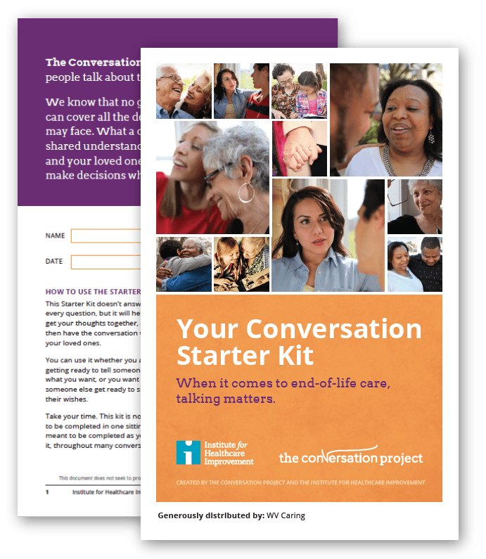 Let's Talk About Your Care Ebook - End-of-Life Care Conversations