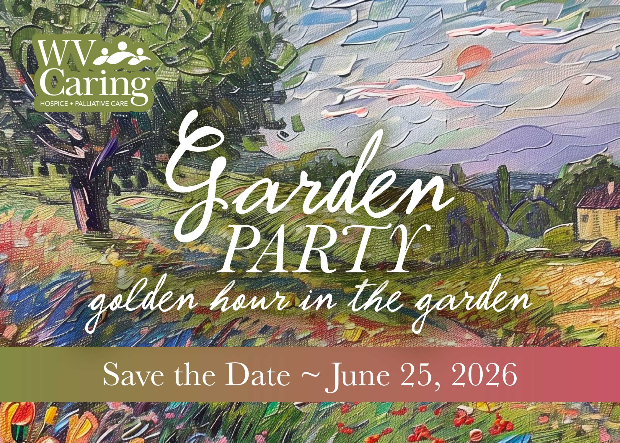 Garden Party - Save the Date June 25, 2026